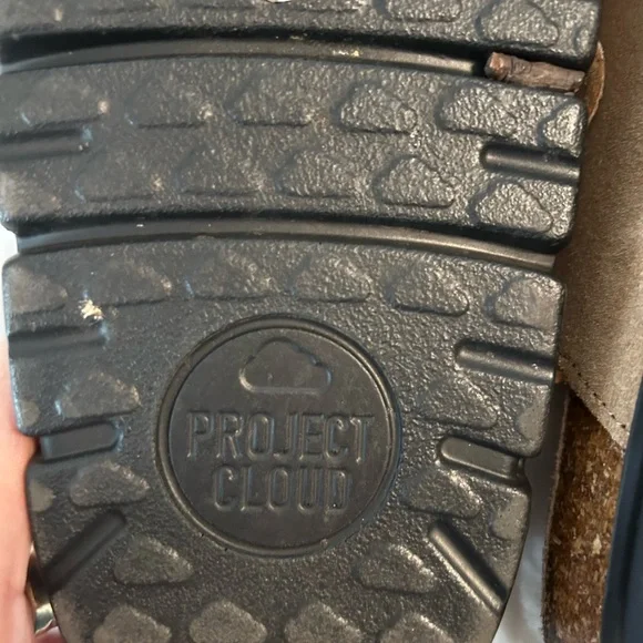 Project Cloud Suede Slip-On Clogs in Dark Brown - Picture 3 of 5